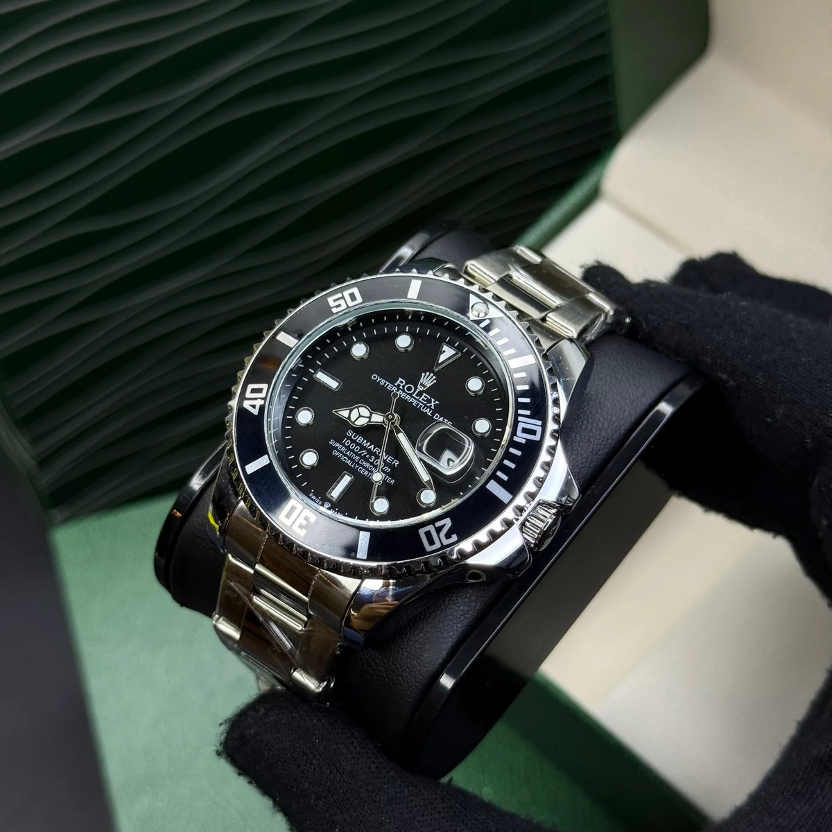 RX SUBMARINER PARA CABALLERO + CAJA DE LUJO + GARANTIA