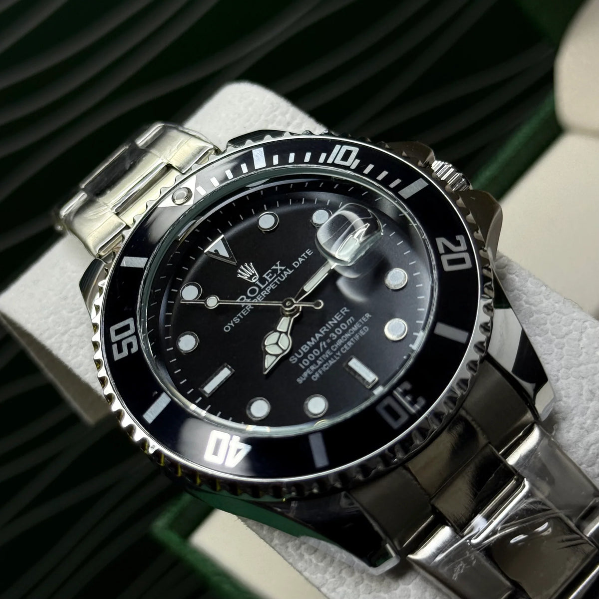 RX SUBMARINER PARA CABALLERO + CAJA DE LUJO + GARANTIA