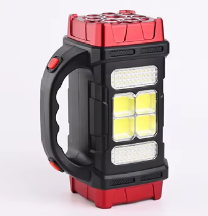 Linterna de Rescate Guardián Pro™ (Con Panel Solar + Cargador Móvil)