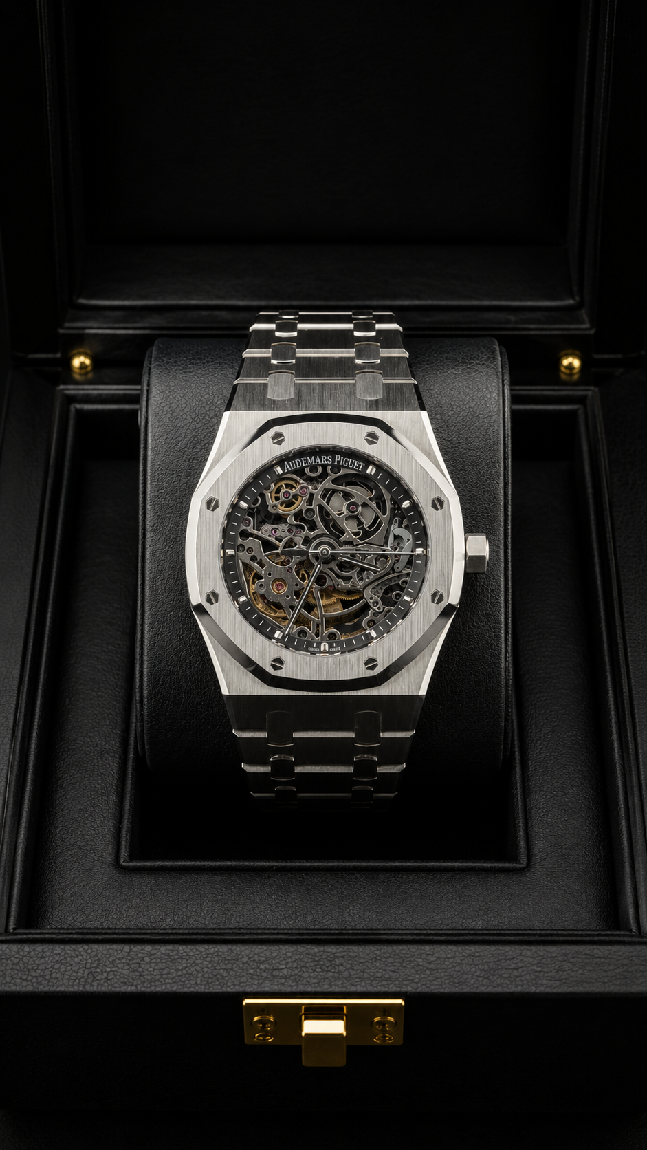 Reloj de Lujo Zafiro en caja de lujo