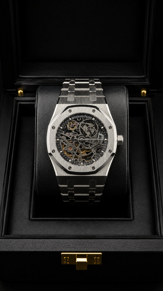 Reloj de Lujo Zafiro en caja de lujo